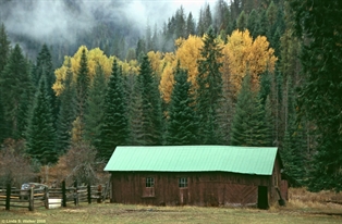 Barn near Wallace, Idaho