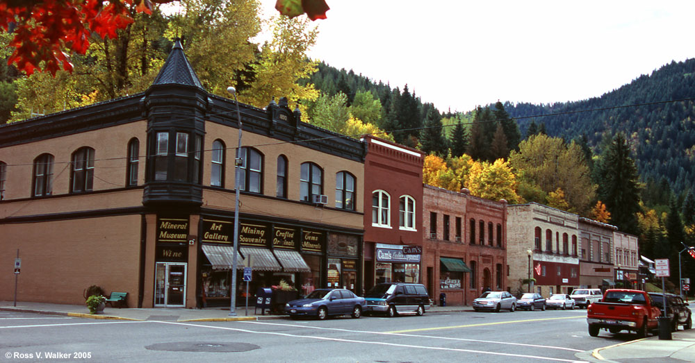 Old Business District, Wallace, Idaho