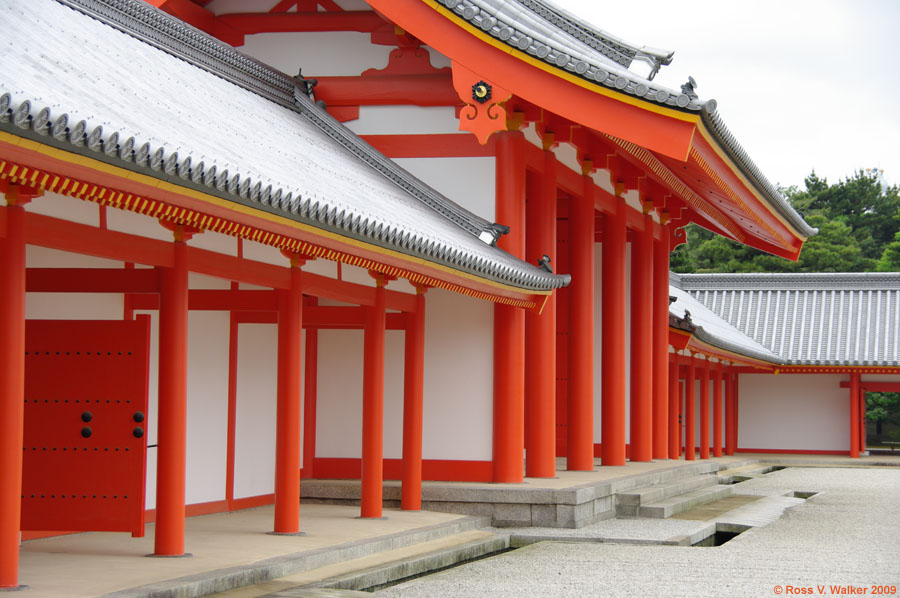 Imperial Palace gate, Kyoto, Japan