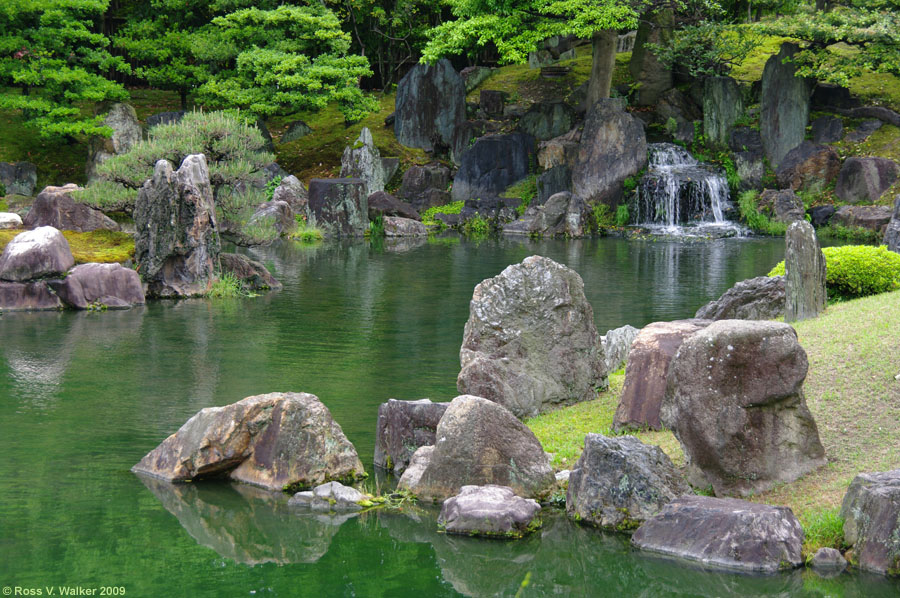 Ninomaru Garden at Nijo Castle, Kyoto, Japan