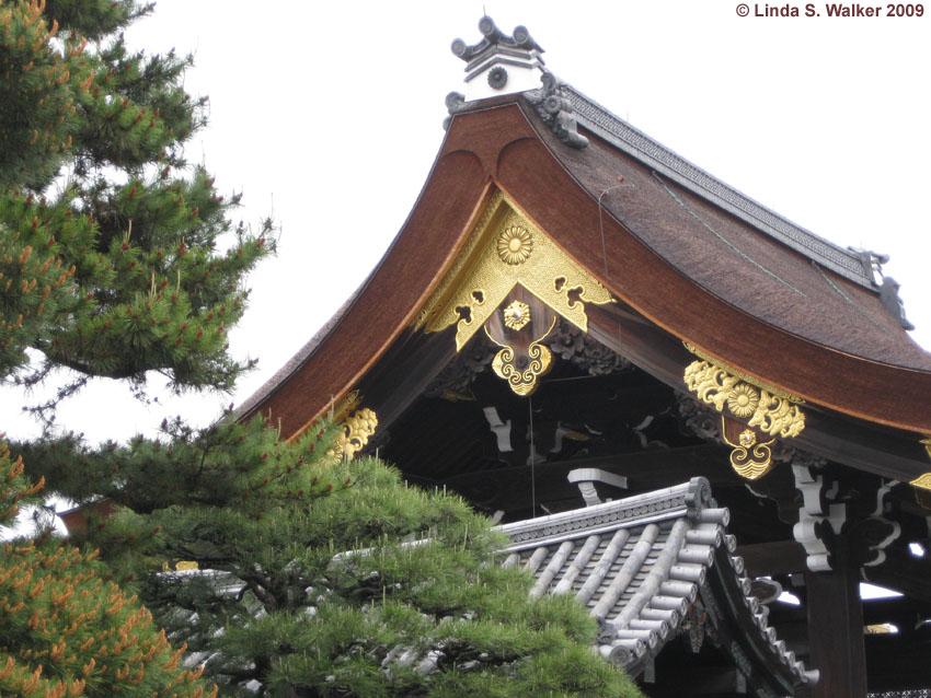 Roof detail, Nijo Castle, Kyoto, Japan