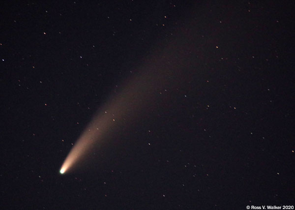 Comet Neowise from Bear Lake, Idaho