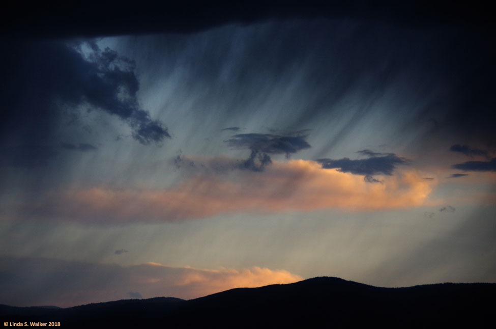Virga is rain that evaporates before it reaches the ground