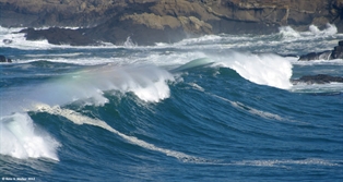 Surf, Boiler Bay, Oregon