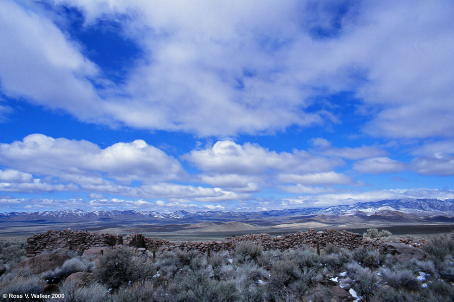 Cold Springs Pony Express station ruins, Nevada