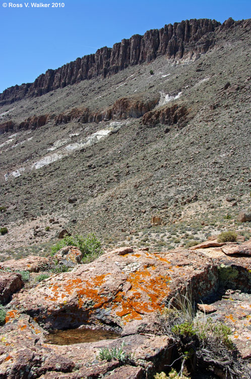 The Wall, Lunar Crater Back Country Byway, Nevada