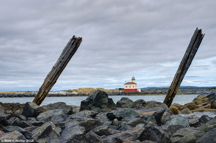 Coquille lighthouse, Bandon, Oregon