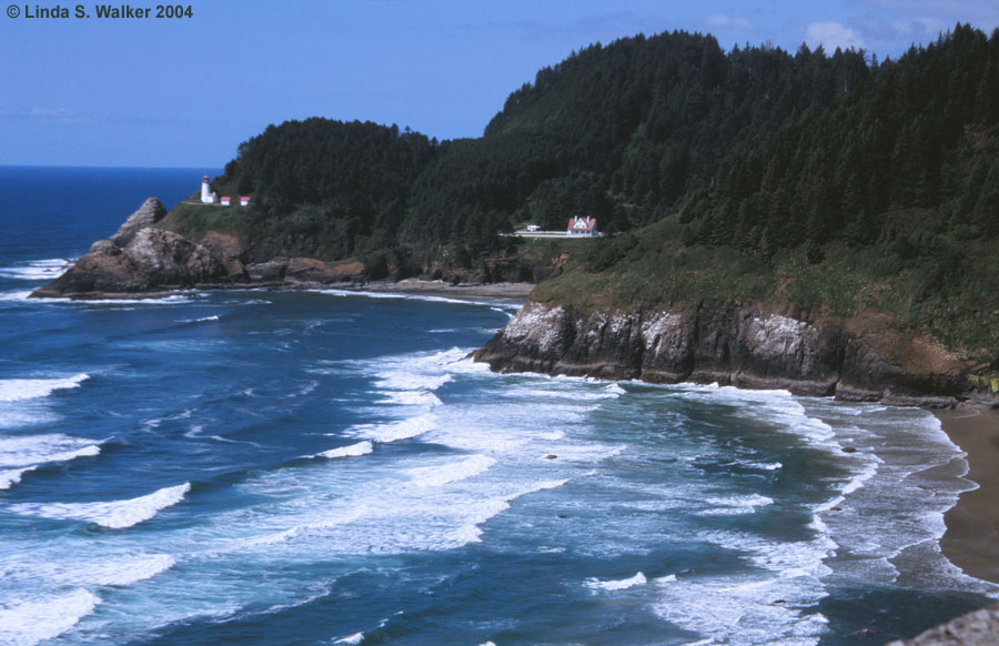 Heceta Head lighthouse and lighthouse keeper's house, Oregon