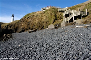 Yaquina Head, Oregon cobblestones