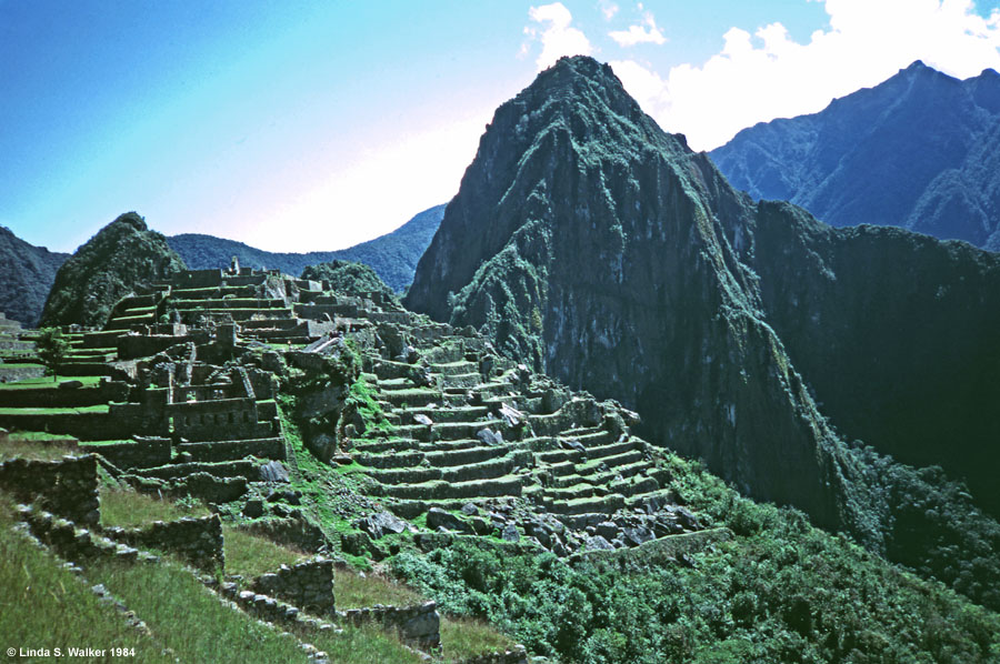 Overlooking Machupicchu, Peru