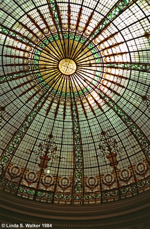 Hotel Bolivar Ceiling, Lima, Peru