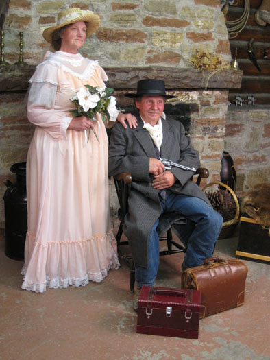 Dave and Lynette Bower, Old Time Photo