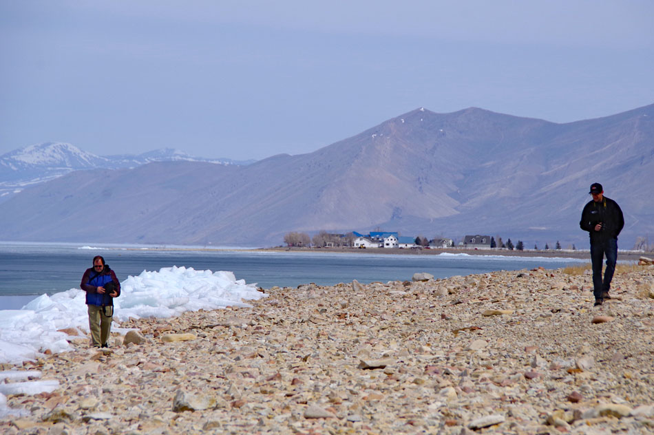 Bear Lake ice breakup