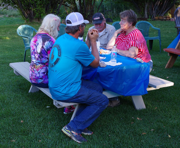 Sharp Shooters Camera Club picnic, Fish Haven, Idaho