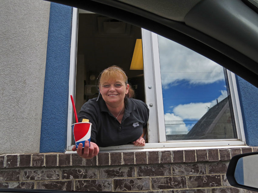 Arctic Circle drive-thru, Montpelier, Idaho