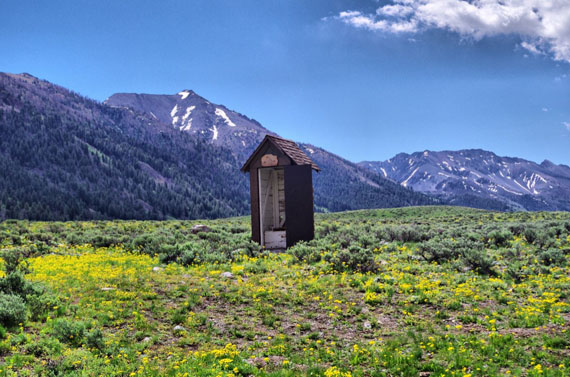 Sharp Shooters Camera Club, Montpelier, Idaho assignment - outhouses