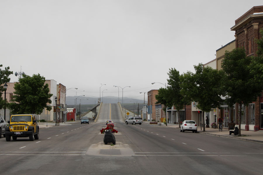 Storm coming in from the west, Montpelier, Idaho