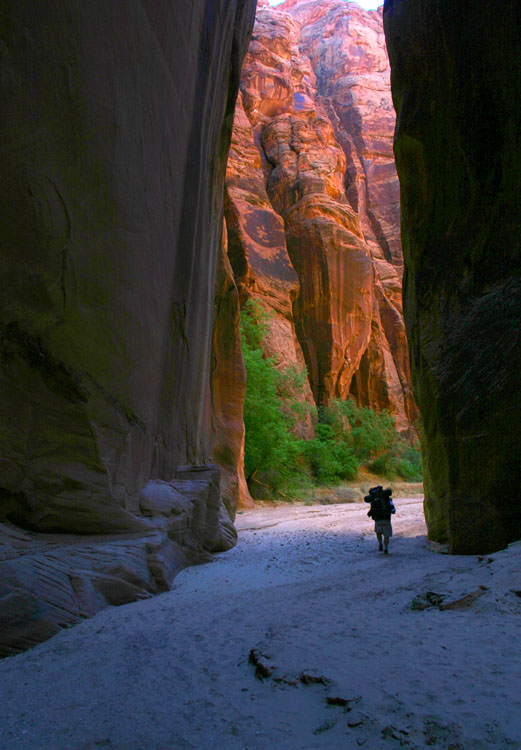 Backpacking in southern Utah