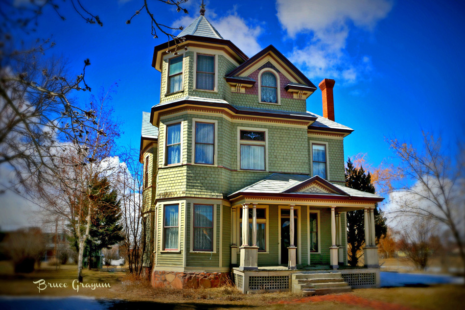 Purple Sage Victorian house, Montpelier, Idaho