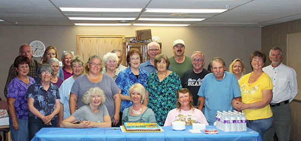 The Sharp Shooters Camera Club, 15th anniversary at the June 2016 meeting.