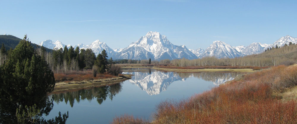 Mount Moran and Snake River