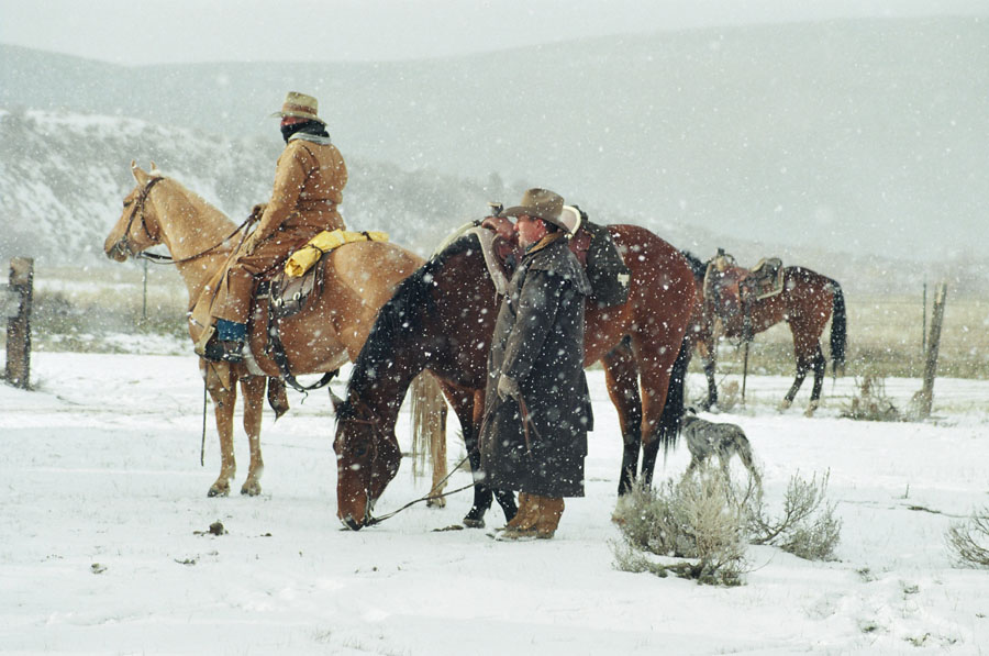 Cold Cowpokes, Bear River near Georgetown, Idaho 