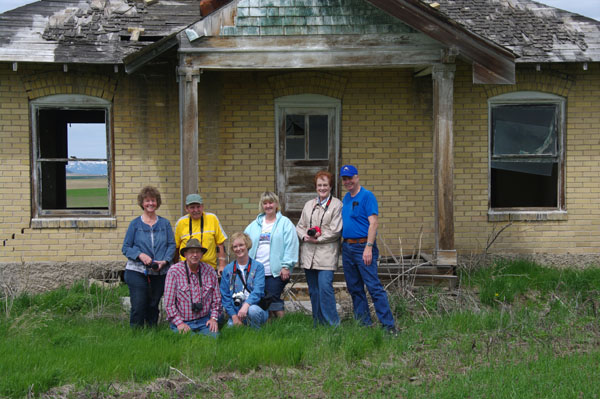 Sharp Shooters camera club, ghost town field trip