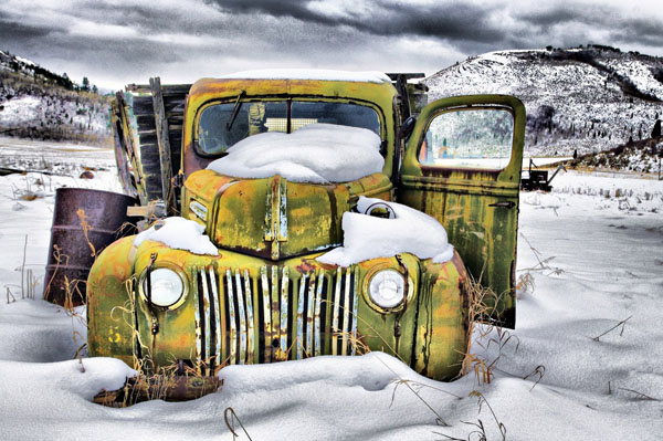 Sharp Shooters Camera Club, Montpelier, Idaho assignment - old truck