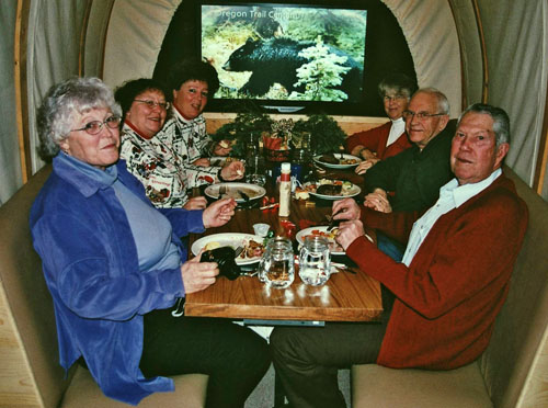Sharp Shooters Camera Club, Christmas party at Oregon Trail Center