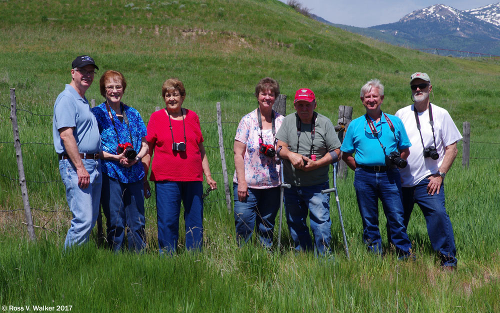 Sharp Shooters camera club field trip exploring back roads in the Thatcher, Idaho