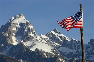 Grand Teton Flag