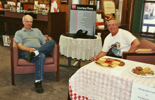 Sharp Shooters Camera Club photo display, Montpelier, Idaho