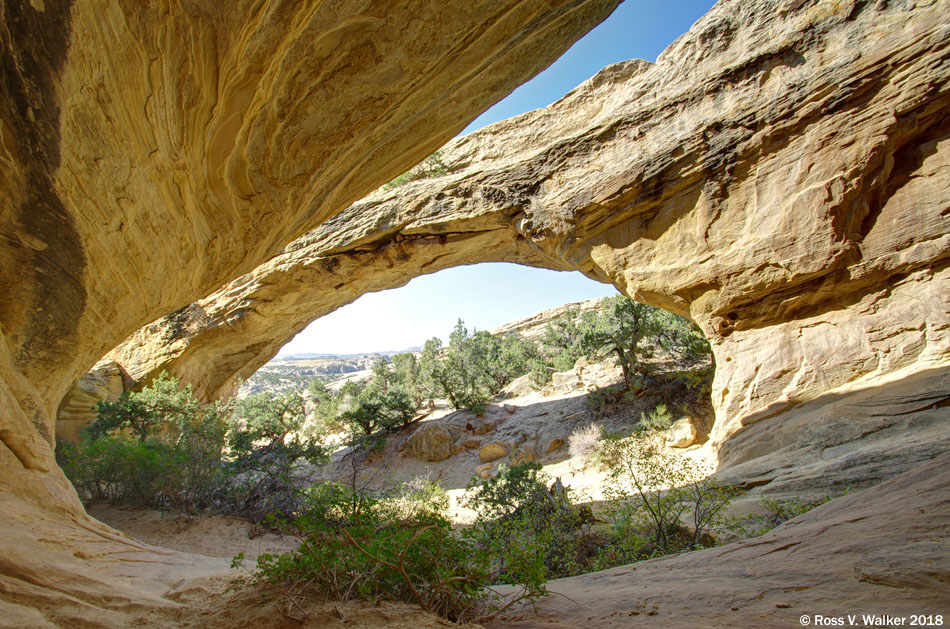 Moonshine Arch, near Vernal, Utah