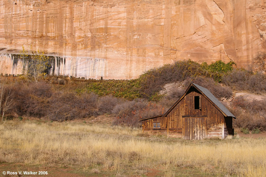 Barn used in the 1973 film "One Little Indian", Angel's Canyon, Utah