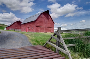 Two barns, Washington