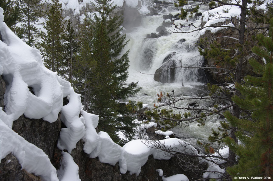 Firehole Falls, Yellowstone National Park, Wyoming