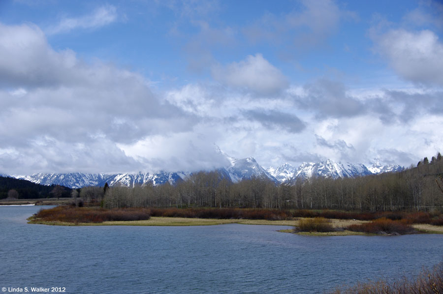 Clearing storm, from Oxbow Bend, Grand Teton National Park, Wyoming