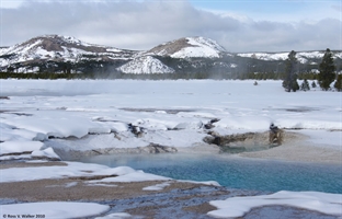 Opal Pool and Twin Buttes