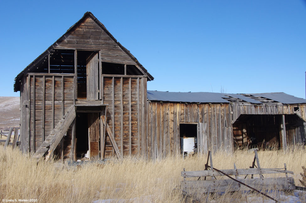 Gable style barn, Meadowville, Utah