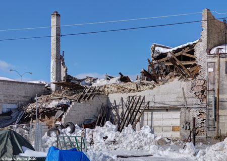Strong Building collapse, Montpelier, Idaho