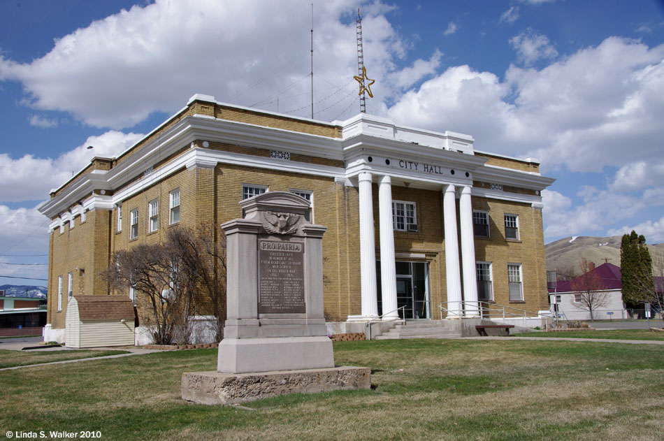 City Hall, Montpelier, Idaho was demolished March 1, 2021