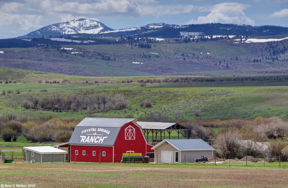 Crystal Springs Ranch and Paris Peak, Liberty, Idaho