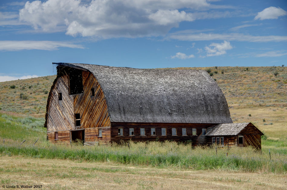 The Beck barn in Lanark, Idaho