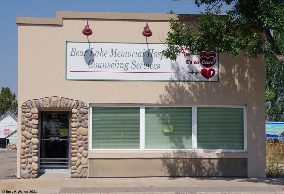 The Bear Lake Memorial Hospital Counseling building, Montpelier, Idaho