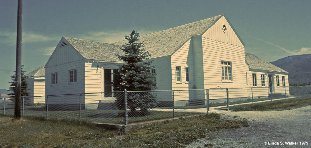 The old Bennington LDS church, Idaho
