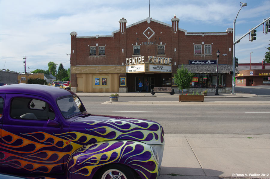 The Centre Theatre in Montpelier, Idaho