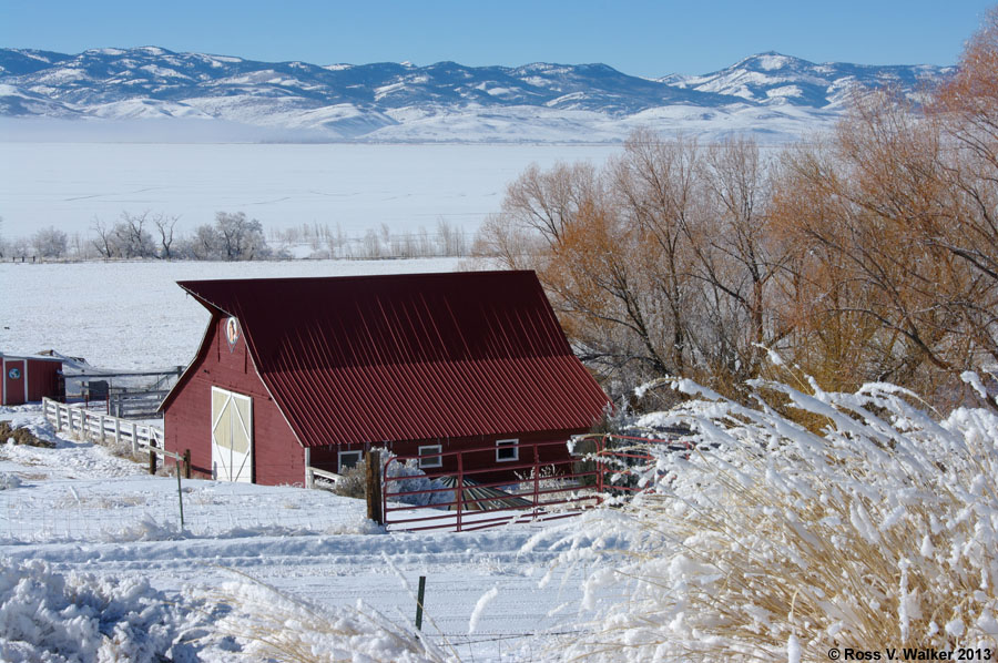 Indian Creek Ranch overlooks Bear Lake, Idaho, on the east side