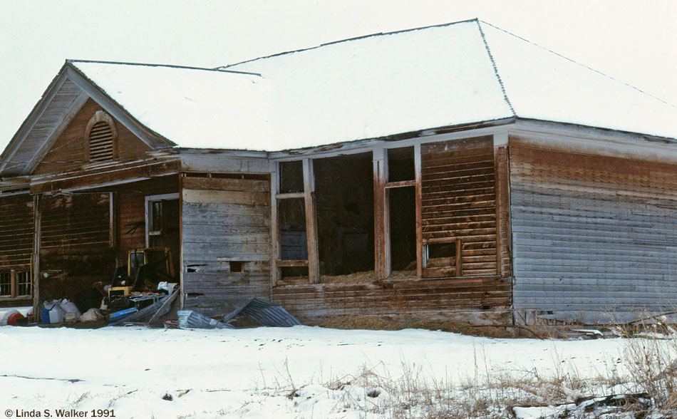 Abandoned school, Lanark, Idaho