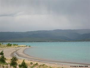 Storm over Bear Lake, Utah