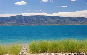 Blue water, Cisco Beach, Bear Lake, Utah
